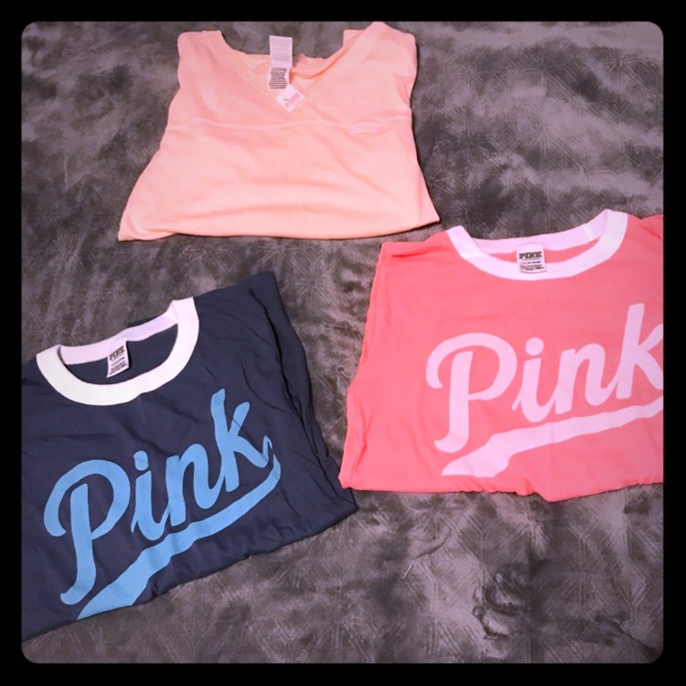 Victoria Secret Pink T-shirt bundle